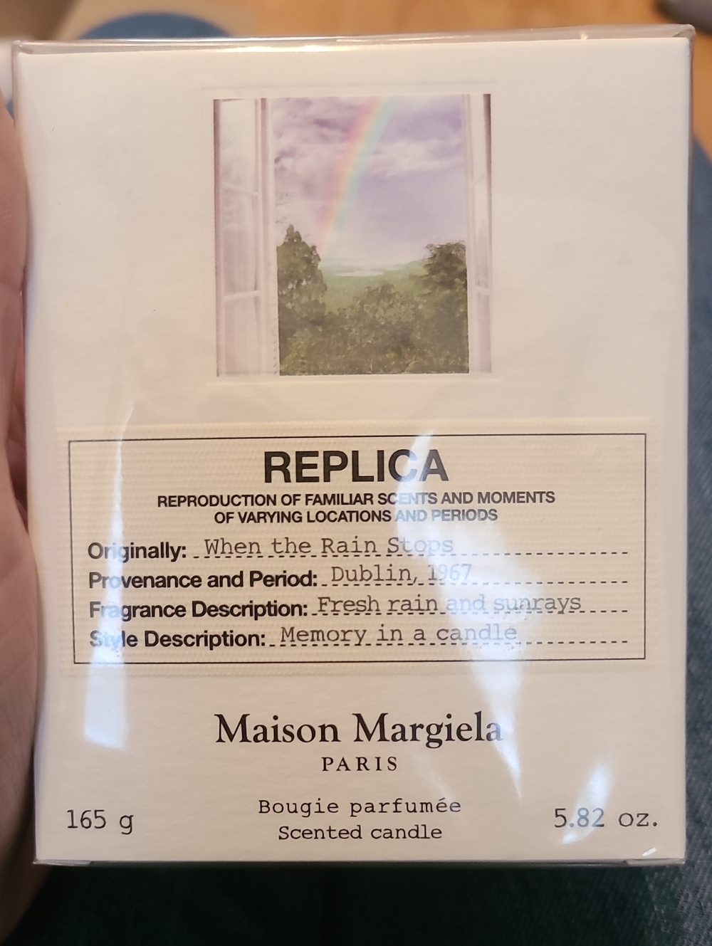 Maison Martin Margiela Replica When the Rain Stops Scented Candle